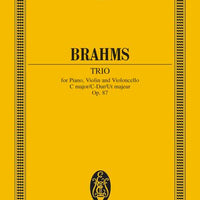 Piano Trio C major - Full Score