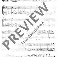 Duo in E flat major - Performing Score