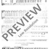 Europäische Volks- und Kinderlieder - Choral Score