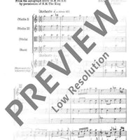 My Heart is Inditing - Score