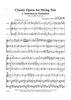 Classic Opera for String Trio - Score