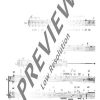 Three Poems for Ann Day - Score and Parts