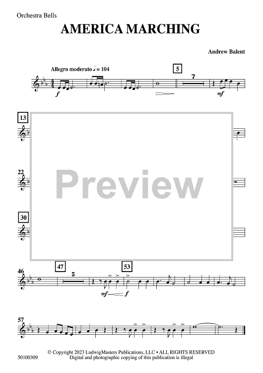 America Marching - Orchestra Bells