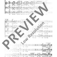 Das Weltgericht - Choral Score