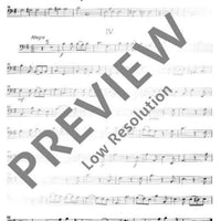 Sonata in E minor - Set of Parts