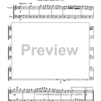 7 Baroque Duets - For Piccolo and Tuba