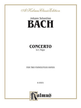 Concerto for Two Pianos in C Major, BWV1061