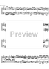 Suite  2 a minor BWV 807 - Score