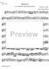 Three Part Sinfonia No. 7 BWV 793 e minor - Bb Clarinet 1