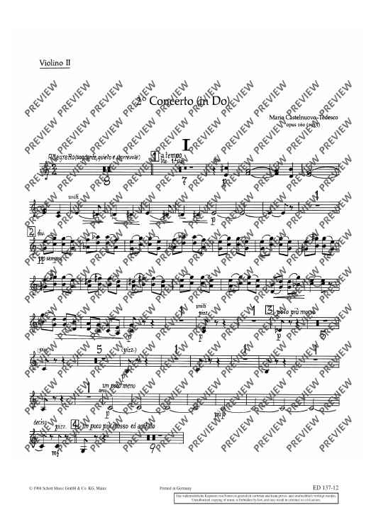 2. Concerto in C - Violin II