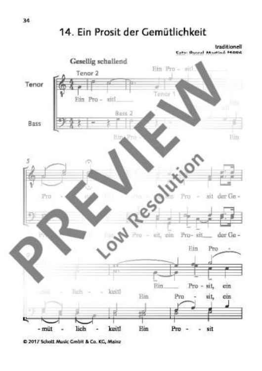 Ein Prosit Der Gemütlichkeit