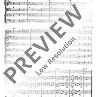 Concerto D Major - Full Score