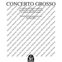 Concerto grosso E minor - Full Score