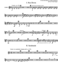 Five Dances for Five Clarinets - 3rd Bb Trumpets