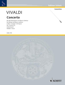 Concerto ripieno in C major - Score