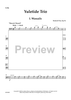 Yuletide Trio for Piano Trio - Cello