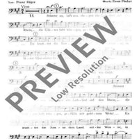 Lob des Rheins - Bass I