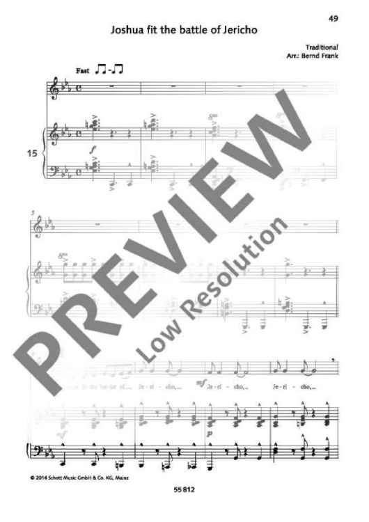 Joshua Fit The Battle Of Jericho