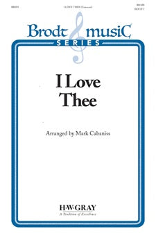 I Love Thee