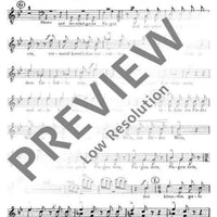 Weinlein, nun gang ein - Tenor I/ii