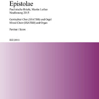 Epistolae - Choral Score