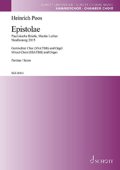 Epistolae - Choral Score