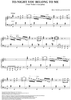 To-Night You Belong to Me (''Fats'' Waller's Conception)