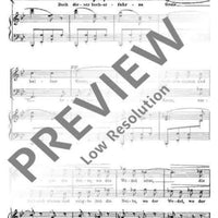 Drei Porträtstudien - Score