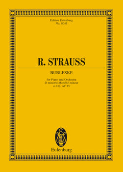 Burleske D minor - Full Score