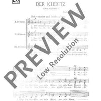 Sechs Lieder - Choral Score