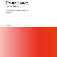 Drei Tanzlieder - Choral Score