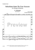 Selections from The Four Seasons - Score