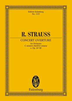 Concert Overture C minor - Full Score