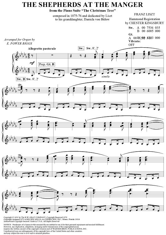 The Christmas Tree: The Shepherds at the Manger