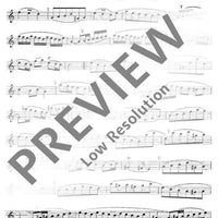 The sound of the flute