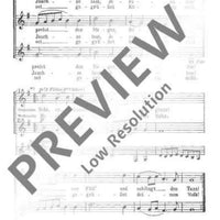 Seht, er kommt mit Preis gekrönt! / Tochter Zion, freue dich! - Choral Score