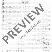 Nunc Dimittis - Choral Score