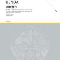 Concerto E Minor - Score