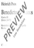 Benedictus Dominus - Score