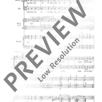 Es ist ein Gesang in meinen Sommer gefallen - Score