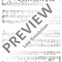 Das Volkslied auf der Blockflöte (c'')