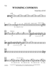 Wyoming Cowboys for String Orchestra - Viola