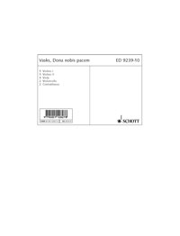 Dona Nobis Pacem - Set of Parts