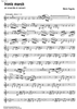 Ironic march - Bass Clarinet 1