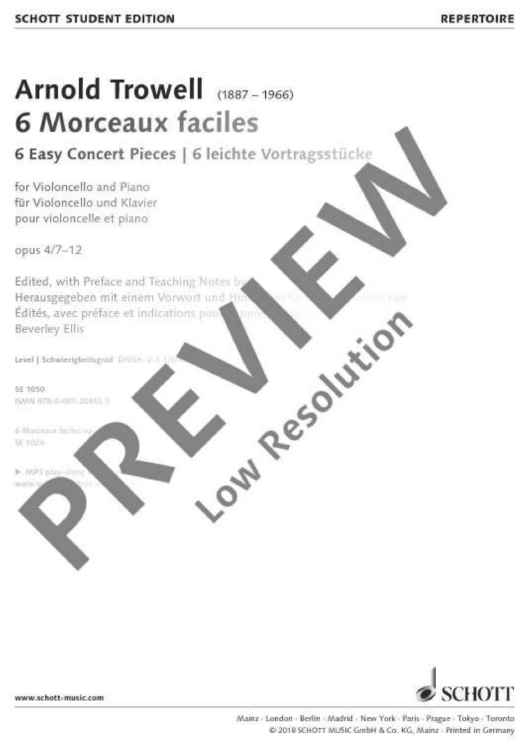 6 Morceaux faciles