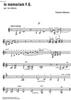 In memoriam F.G. - Guitar 3