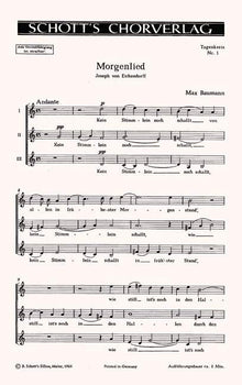Tageskreis - Choral Score