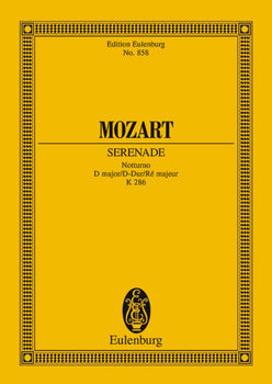 Serenade No. 8 D major - Full Score
