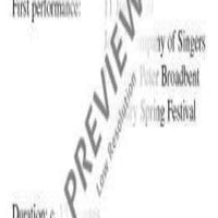 Summer Rounds - Choral Score