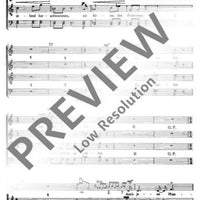 Des Antonius von Padua Fischpredigt - Choral Score